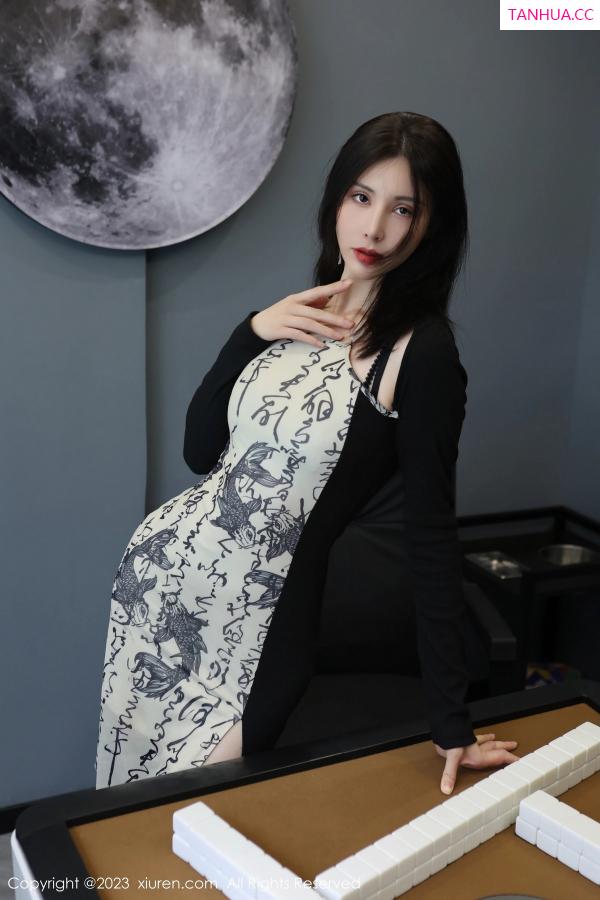 薛曼柔  [XiuRen]高清写真图 2023.08.03 No.7178 曼柔 黑丝美腿第2张图片